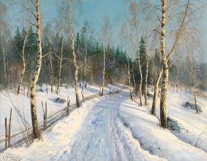 The Way Through The Forest by Constantin Kryschitskij