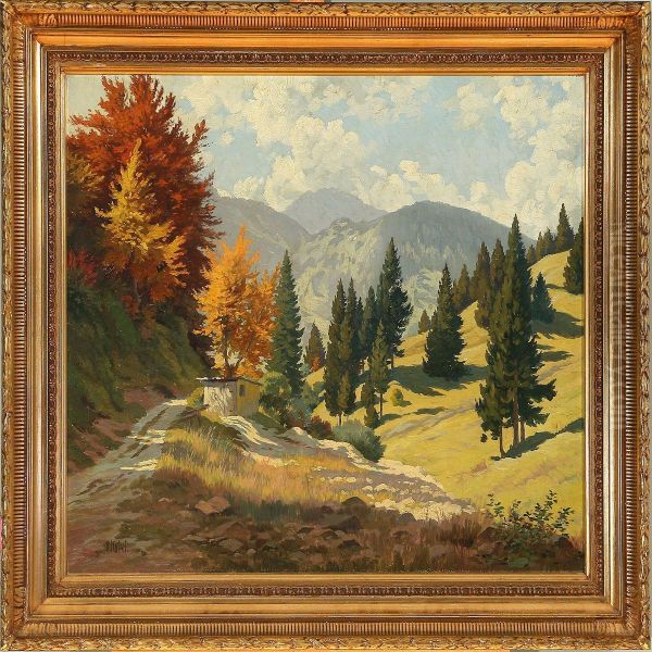 Autunm Landscape Insunshine - view 1