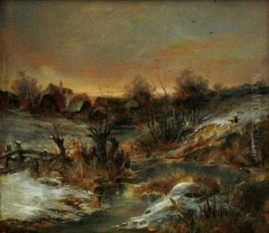 Winterabend by Erich Kubierschky