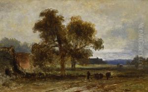Auf Der Dorfstrase by Karl Kubinsky