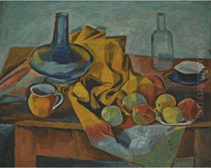 Still Life With Fruit by Bohumil Kubista