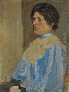 Portrait Of The Artist's Mother by Bohumil Kubista
