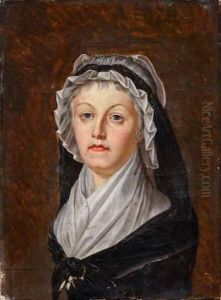 Portrait De Marie... by Alexandre Kucharski