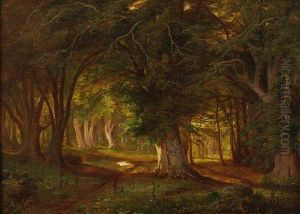 Waldinneres by Theodor Kuchel