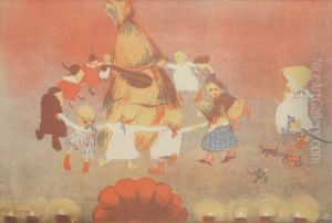 Taniec Chochola Z "wesela" St. Wyspianskiego, Z: "teka Melpomeny" by Stanislaw Kuczborski