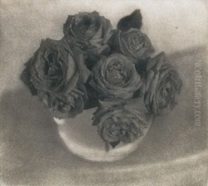 Nature-morte Aux Roses by Heinrich Kuhn