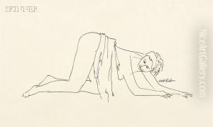 Crouching Nude Crouching Nude