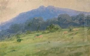 Landscape On The Crimea by Arkhip Ivanovich Kuindzhi