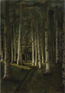Birch Grove by Arkhip Ivanovich Kuindzhi