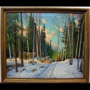 Logging In Winter
