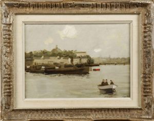 Utanfor Skeppsholmen by Akke Kumlien