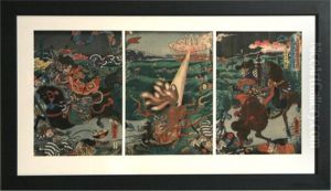 Hunting The Tailed Fox Triptych Hunting The Tailed Fox Triptych