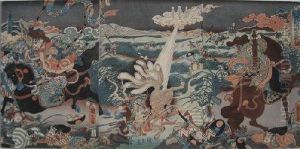Hunting Scene by Utagawa Kunihisa