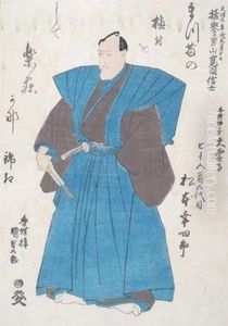 Studies Of Japanese People And Two Interior Scenes