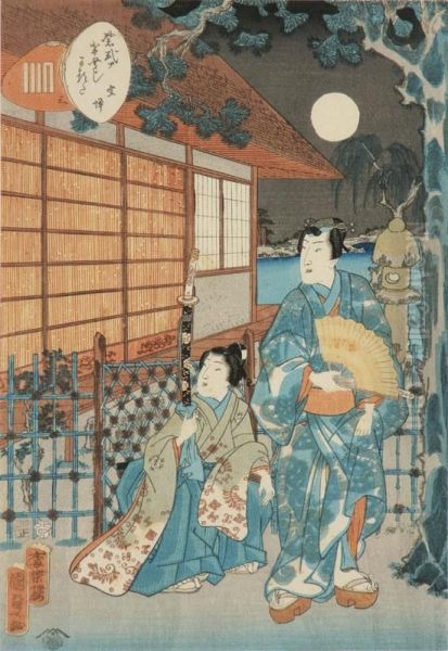 The Tale Of Genji by Utagawa Kunisada