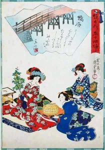 Opowiesci O Ksieciu Genji by Utagawa Kunisada