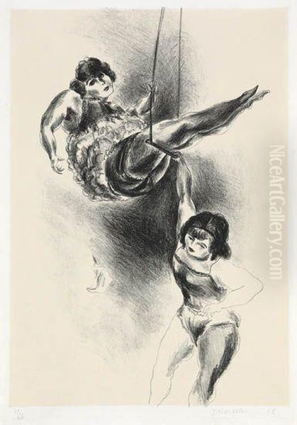 Two Acrobats - view 1
