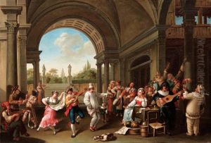 Carnevale In Villa by Taddeo Kuntze