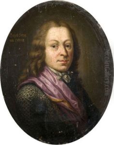 Portrait De L'archiduc Leopold D'autriche by Johann Kupetzki