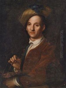 Portrait Of The Painter David Hoyer