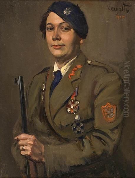 Portret Komendantki Przysposobienia Obronnego Kobiet - view 1