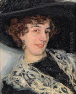 Bildnis Einer Frau by Max Kurzweil