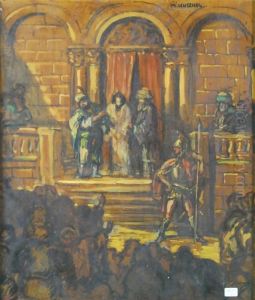 Scene Religieuse by Max Kuschel