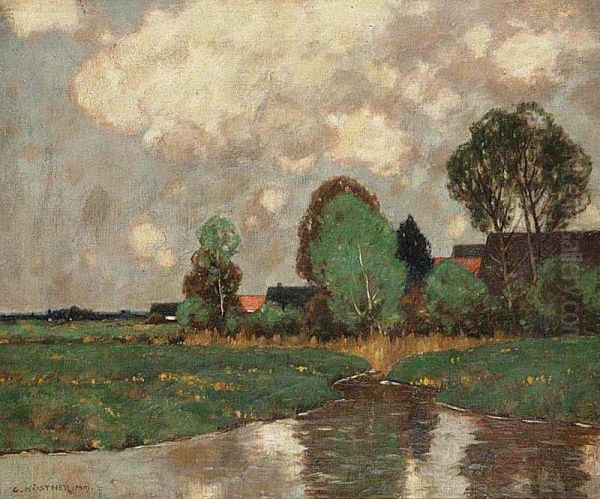 A Landscape With A Brook - view 1