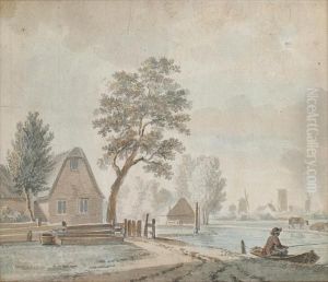 Dutch Canal View by Jan Kuyper