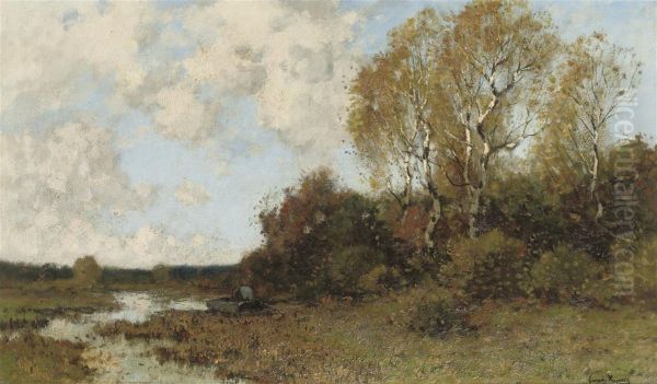 Fishing In Autumn - view 1