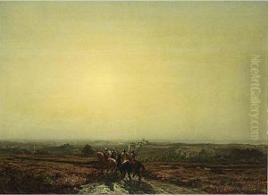 Soldiers With A Rising Sun by Martinus Antonius Kuytenbrouwer