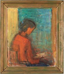 Reading Girl by Carl Kylberg