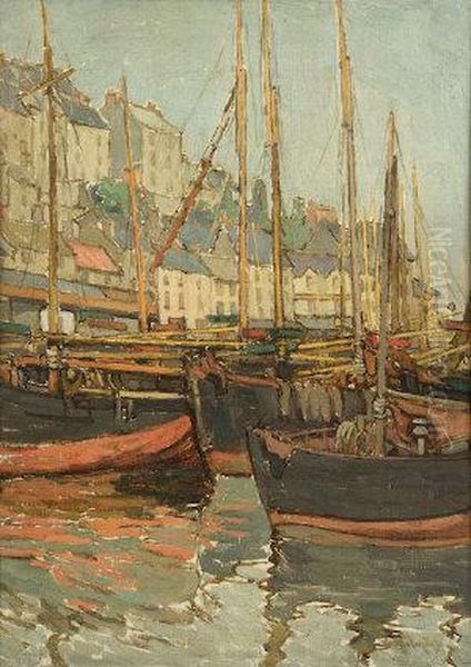 Boats In Harbour - view 1