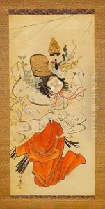 Kakejiku by Kawanabe Kyosai