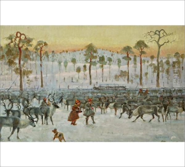 Reindeer Enclosure - view 1