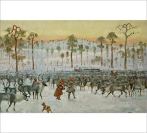 Reindeer Enclosure by Juho Kyyhkynen