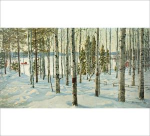 Winter Landscape by Juho Kyyhkynen