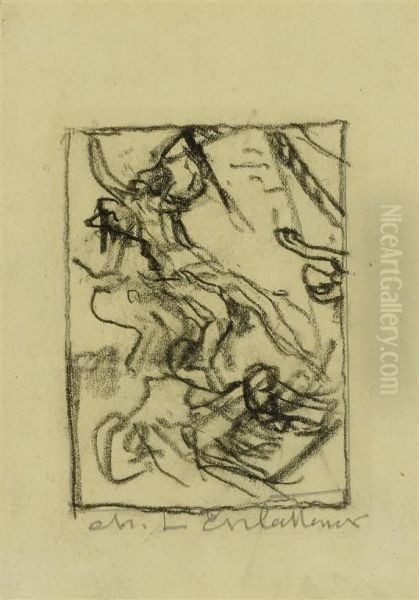 Sketch Of An Illustration For "guillaume Tell: Poeme Dramatique En 5 Actes" - view 1