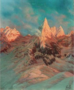 Mountain Peaks by Petr Ivanovich L'Vov