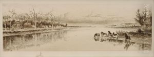 Fresh Horses by William de la Montagne Cary
