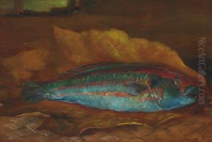 Study Of The Parrot Fish by John La Farge