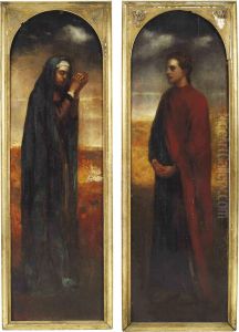 The Virgin And St. John The Evangelist At The Foot Of The Cross by John La Farge