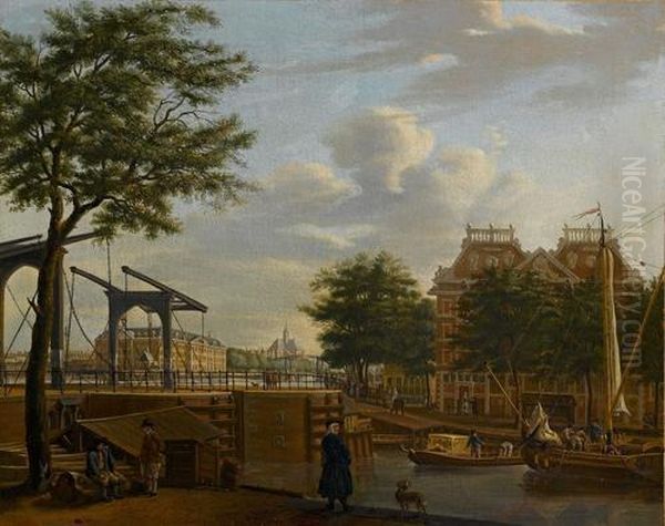 View Of Amsterdam With The Scheepvaartmuseum - view 1