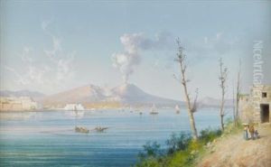 Port Of Naples by Gioacchino La Pira