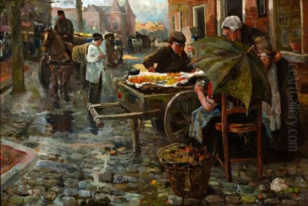 De Sinaasappelverkoopster - view 1