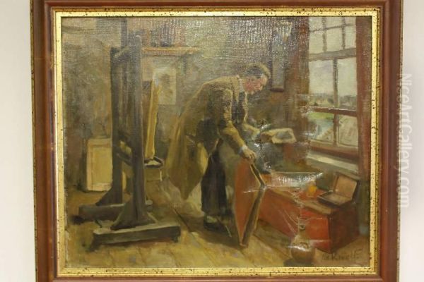 Een Kunstenaar In Zijn Atelier - view 1