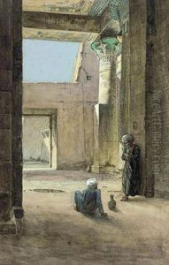 Arabs At The Ruins