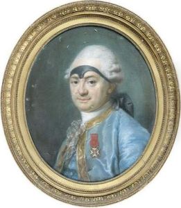Portrait D'homme Au Bandeau Noir, Chevalier De L'ordre De Saint-louis