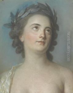Presumed Portrait Of Mademoiselle Clairon