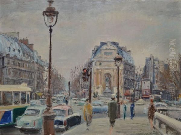 La Place Saint Michel - view 1